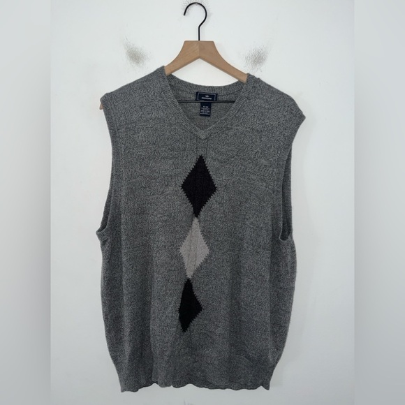 DOCKERS Gray Sweater Vest Size XL - Picture 2 of 6